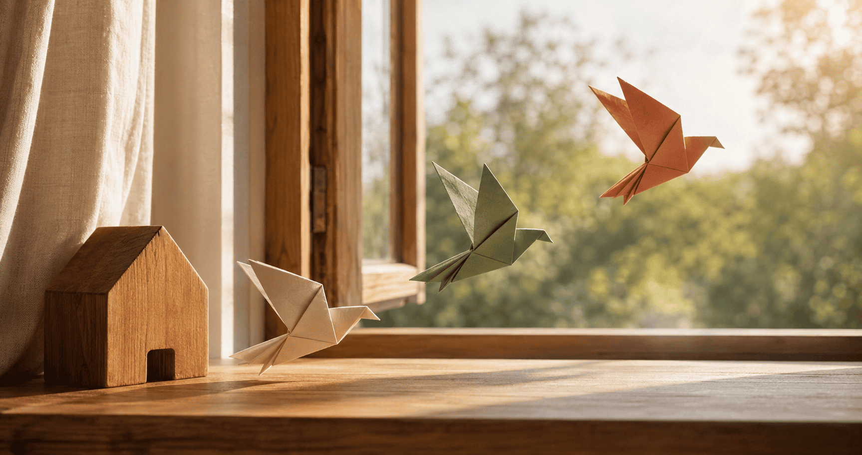 Letting Them Fly: Lessons in Independence from a House of Three