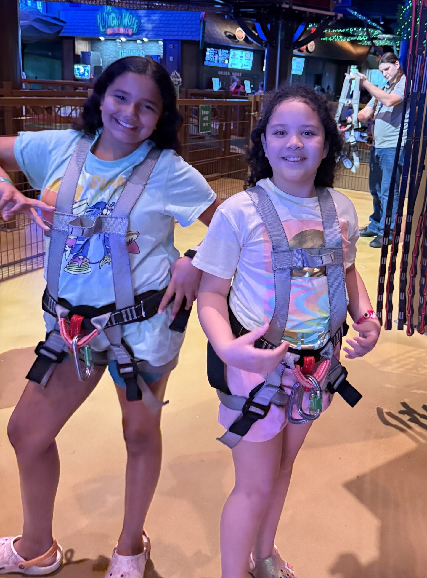 Caydence and Amelie on an adventure together
