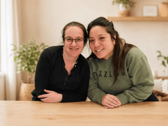 Danielle and Casey, co-founders of Raising Different Together