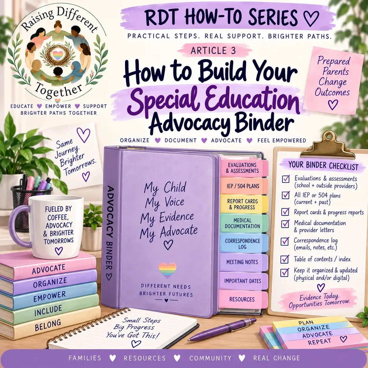 How to Build Your Special Education Advocacy Binder